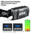 K668 Motion Sensor Headlamp 90 Degree Adjustable Spotlight and Floodlight Zoomable COB Flashlight Camping Head Light - 4