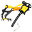 LUCKSTONE 10 Teeth Anti-slip Crampons Manganese Steel Climbing Gear Snow Ice Climbing Shoe Grippers Traction Device - 5