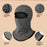 Cycling Face Mask Full Face Coverage Autumn Winter Thermal Neck Gaiter Balaclava for Skiing - Linen Black - 4