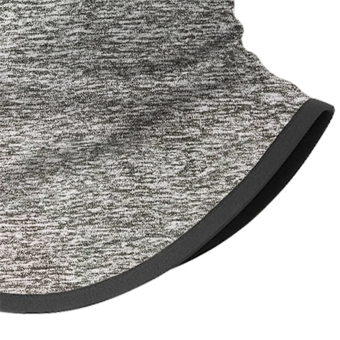 Cycling Face Mask Full Face Coverage Autumn Winter Thermal Neck Gaiter Balaclava for Skiing - Linen Black - 6
