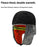 Winter Safety Hat with Reflective Strips Fleece Lined Trapper Hat Warm Protective Headwear for Outdoor - Orange - 3