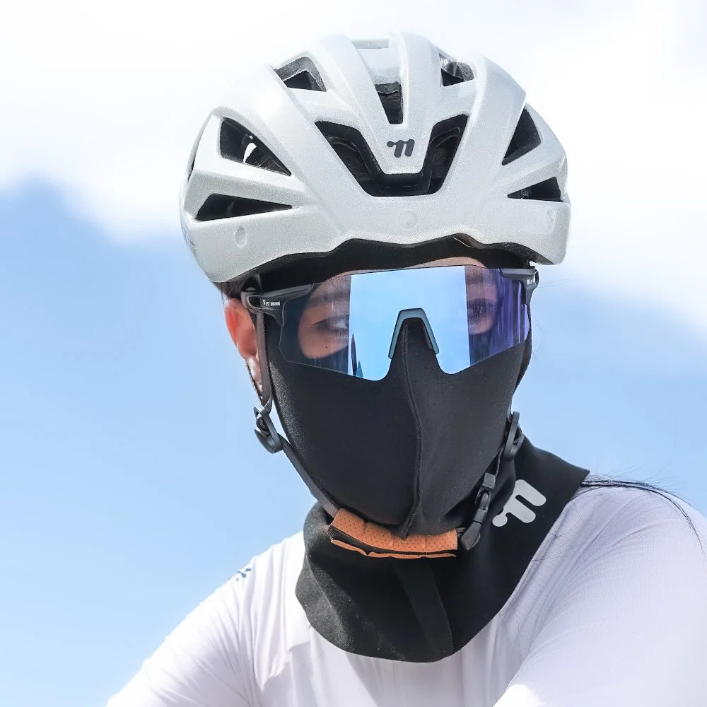 WEST BIKING YP0201482 Winter Face Mask Windproof Neck Gaiter Cycling Balaclava Thermal Protective Headwear - Black - 6