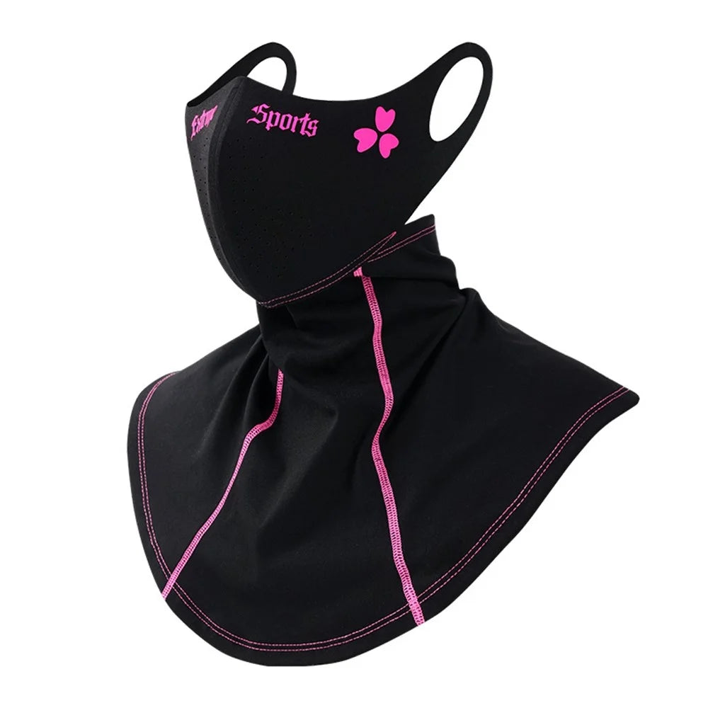 DTJ72 3D Winter Outdoor Sports Ski Mask for Women Windproof Fleece Lined Neck Warmer Cycling Face Cover - 1