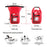 LUCKSTONE 5L First Aid Kit Case Portable Waterproof Emergency Kit Bag for Outdoor Travel - 7