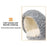 Folding Mohair Earmuffs Winter Ear Protection for Skiing Skating Cycling Windproof Ear Warmers - Dark Grey - 5