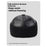 PU Leather Outdoor Warm Hat for Men Autumn Winter Baseball Cap with Ear Flaps - Black - 5