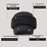 Men Baseball Cap Ear Protection Wool Windproof Warm Hat Winter Outdoor Hat - Black - 5