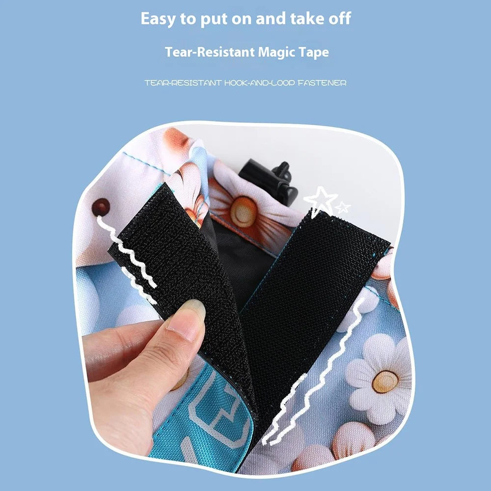 AOTU AT8009 For Children Outdoor Hiking Gaiters Cartoon Animal Pattern Anti Sand Snow Boot Covers - Cat - 4
