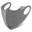 WEST BIKING YP0201475 3D Breathable Face Mask for Winter Cycling Windproof Reflective Face Cover - Dark Grey - 1