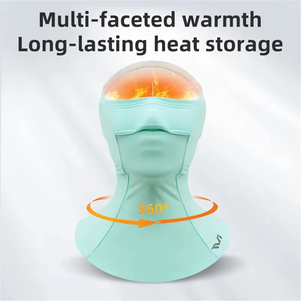 ROCKBROS TVI Series Winter Cycling Winproof Face Mask Multipurpose Beanie Hat Neck Warmer for Women, YDWB004 11240018 - 3