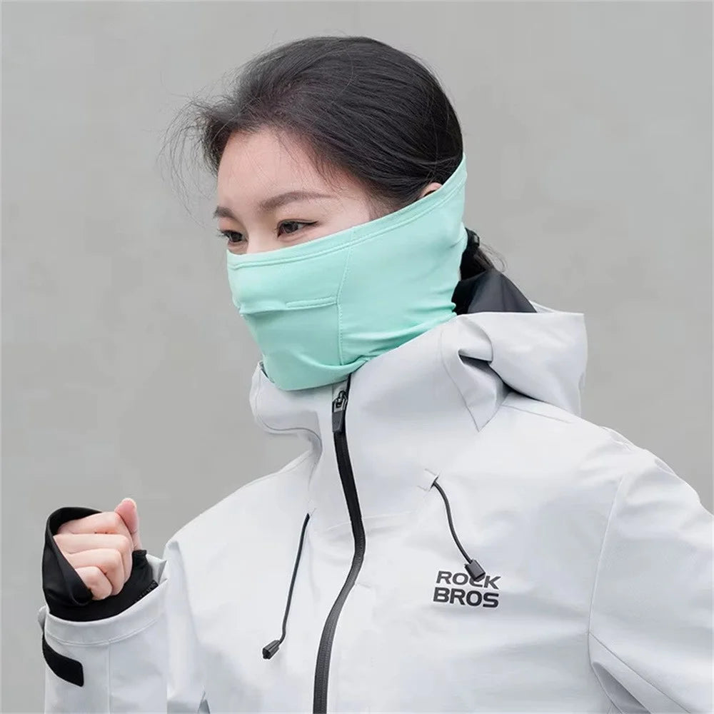 ROCKBROS TVI Series Winter Cycling Winproof Face Mask Multipurpose Beanie Hat Neck Warmer for Women, YDWB004 11240018 - 4