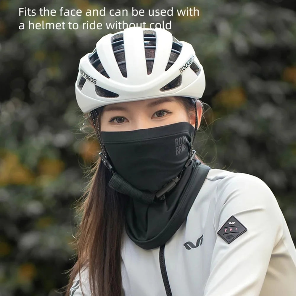 ROCKBROS YDWB001 Cycling Face Mask for Autumn Winter Windproof Neck Gaiter Multipurpose Headwear - 4
