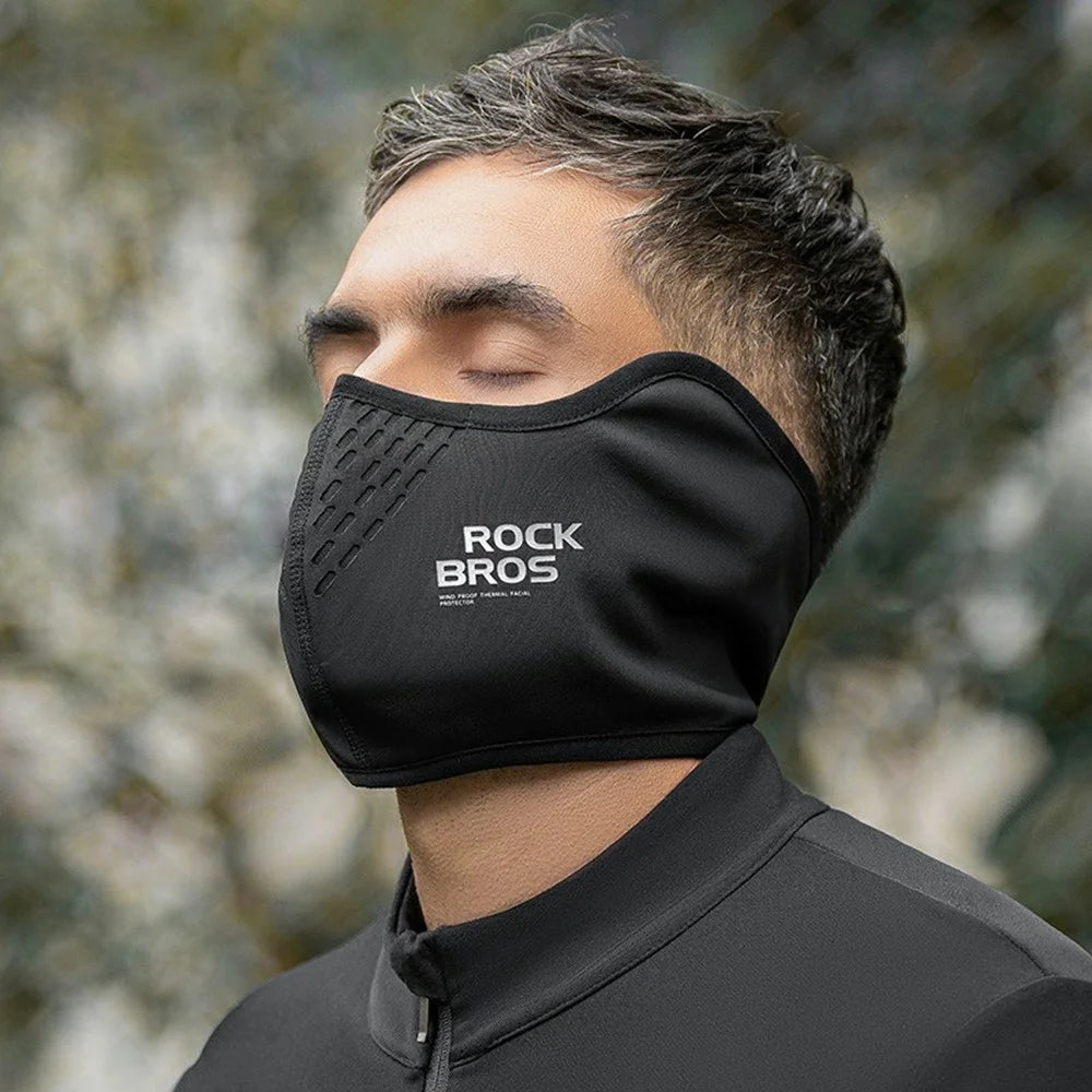 ROCKBROS 11220012001 MZ011 Warm Cycling Face Mask Fleece Neck Gaiter Windproof Face Protector for Motorcycle  /  Outdoor - 5