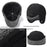 2025d133 Winter Suede Baseball Cap for Middle-Aged and Elderly Thermal Fleece Lined Hat with Foldable Earflaps - Grey - 4