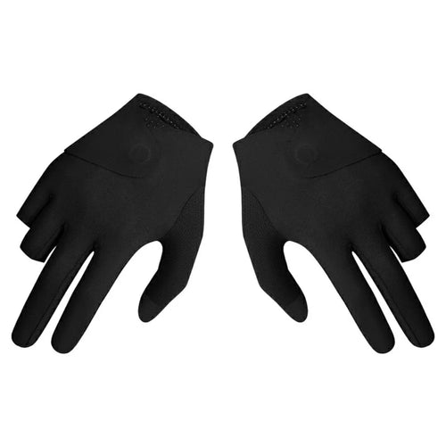 1 Pair Magnetic 3 Fingers Breathable Snooker Billiard Gloves Professional Anti-slip Cue Pool Gloves - Black / S - 1