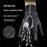 VILICO A0107 1 Pair Winter Gloves Fleece Lined Warm Touchscreen Outdoor Cycling Gloves Waterproof Anti Slip Reflective - S  /  Black - 2