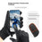 VILICO A0107 1 Pair Winter Gloves Fleece Lined Warm Touchscreen Outdoor Cycling Gloves Waterproof Anti Slip Reflective - S  /  Black - 4