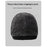 Winter Knit Beanie Hat Outdoor Cold Protection Ear Warmer R Logo Embroidered Ice Cap - Black - 7