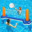 PVC Inflatable Basketball and Volleyball Stand for Kids Pool Interactive Entertainment Throwing Game Gift - 2