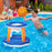 PVC Inflatable Basketball and Volleyball Stand for Kids Pool Interactive Entertainment Throwing Game Gift - 6