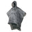 200 x 140cm Ultralight Outdoor Camping Cloak Sleeping Bag Wearable Insulated Warm Quilt Quilted Poncho Blanket - Grey - 1