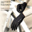 WEST BIKING YP0211278 1 Pair 3D Printed Cycling Gloves Racing Shock-Absorbing Bicycle Long Finger Gloves Anti-Slip for Men Women - M  /  Black - 7