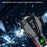 Safety Hammer Flashlight USB Charged with Side Light / Cutting Tool / Multi-Function Car Emergency White Laser Torch - Red - 7
