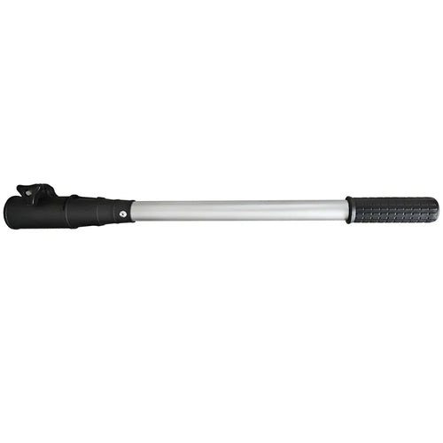 KOETSU 61.6cm Outboard Motor Extension Rod Aluminum Alloy Non-Slip Control Pole for 3.7-4.5cm Caliber - Silver - 1