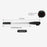 KOETSU 61.6cm Outboard Motor Extension Rod Aluminum Alloy Non-Slip Control Pole for 3.7-4.5cm Caliber - Silver - 6