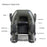 PVC Inflatable Boat Lightweight Fishing Belly Boat with 2+1 Air Chambers - Black - 3