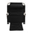 Folding Lounge Chair with Pillow 5-Level Adjustable Camping Chair for Outdoor Relaxation, 50+30x50x60cm - Black - 3