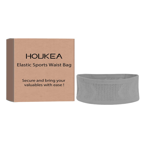 HOUKEA Elastic Sports Waist Pack Phone Wallet Storage Waist Bag for Outdoor / Running / Fitness - 1