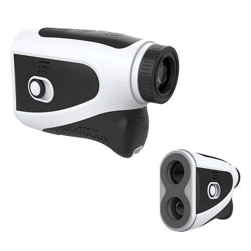 SH268 5-1200 Yards Portable Golf Range Finder 7X Magnification Laser Distance Measuring Telescope (without Memory) - Black+White - 1