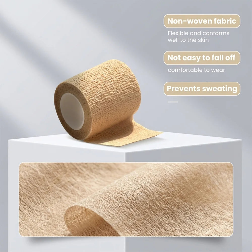 TORVIKX 7.5cm Width Anti Slip Non-Woven Fabric Sports Tape for Aerial Ring Gymnastics, Length: 4m - 1 Piece - 6