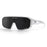 WEST BIKING YP0703196 Polarized Lens Cycling Glasses UV Protection Sunglasses for Outdoor Fishing Driving - White Frame - 1