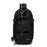 OZUKO 9912 Outdoor Men Chest Bag Waterproof Oxford Cloth 12L Tactical Crossbody Bag - Black - 2