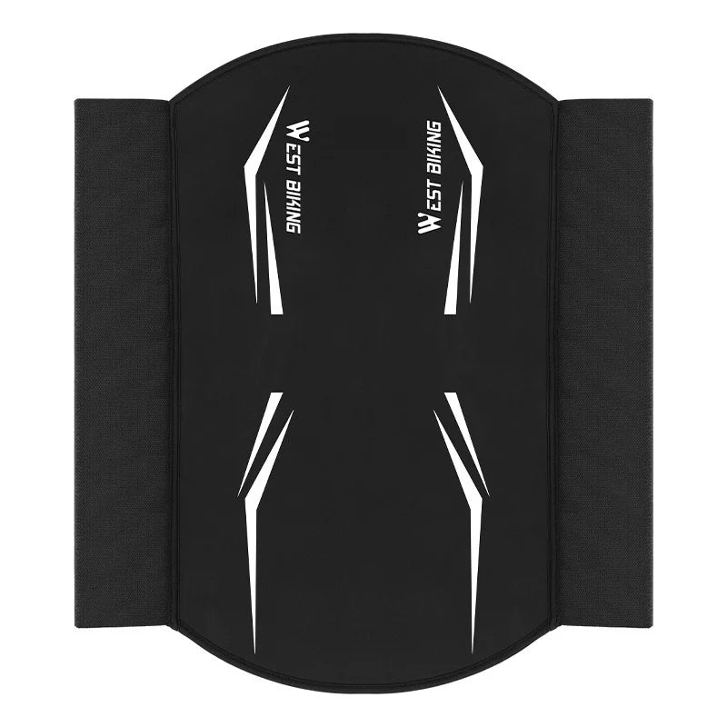 WEST BIKING YP0719307 Electric Bike Battery Protective Cover Reflective Dust-proof Sleeve for E-bike Lithium Battery - Black - 1