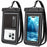 IP68 Waterproof Touch Screen Phone Pouch Underwater Floating Case for Swimming Diving Surfing - Black Gray - 2