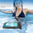 IP68 Waterproof Touch Screen Phone Pouch Underwater Floating Case for Swimming Diving Surfing - Black Gray - 5