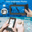 IP68 Waterproof Touch Screen Phone Pouch Underwater Floating Case for Swimming Diving Surfing - Black Gray - 7