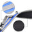 LUCKSTONE 1 Pair Adjustable Backpack Straps Replacement Shoulder Strap with D-ring - Blue - 4