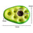 Tropical Theme Cup Holder Inflatable Drink Cooler Float Pool Bar Ice Bucket for Summer Swimming Party - Avocado - 4