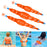 3Pcs/Set Inflatable Swimming Support Float Belt PVC Swimming Training Aid Waist Belt for Kids - S+M+L - 1