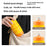 ROCKBROS 350042 Portable Cycling Water Bottle 430ml Squeeze Sports Drink Bottle for Mountain Road Bike (BPA Free, No FDA) - Orange - 6