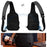 MARK RYDEN MR-7618 Stylish Multi-pockets Water-resistant Oxford Cloth Crossbody Bag Men Chest Bag with Charging Interface - 6