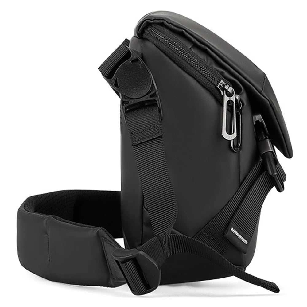 MARK RYDEN MR8109 Men's Messenger Bag Waterproof Crossbody Bag Business Storage Bag Travel Accessories - Elegant Black - 5