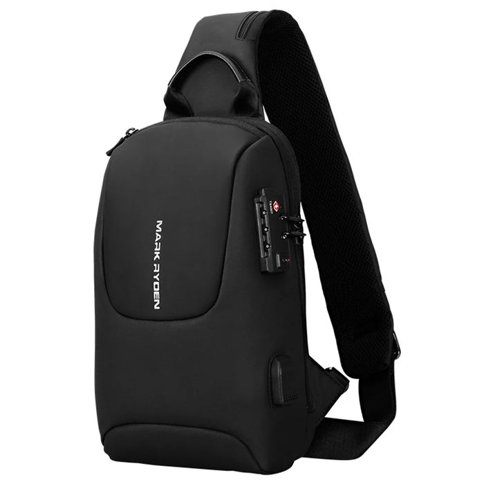 MARK RYDEN MR7039 TSA Password Lock Anti-Theft Men Chest Bag Single Shoulder Bag with Charging Interface - 2