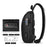 MARK RYDEN MR7039 TSA Password Lock Anti-Theft Men Chest Bag Single Shoulder Bag with Charging Interface - 6