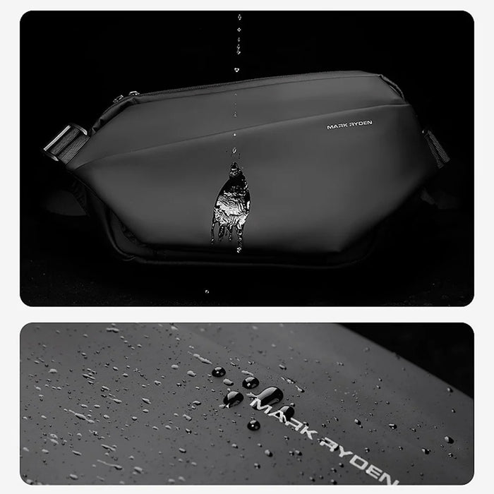 MARK RYDEN MR8368 Stylish Men Chest Bag Water-resistant Oxford Cloth Travel Casual Crossbody Bag - 3
