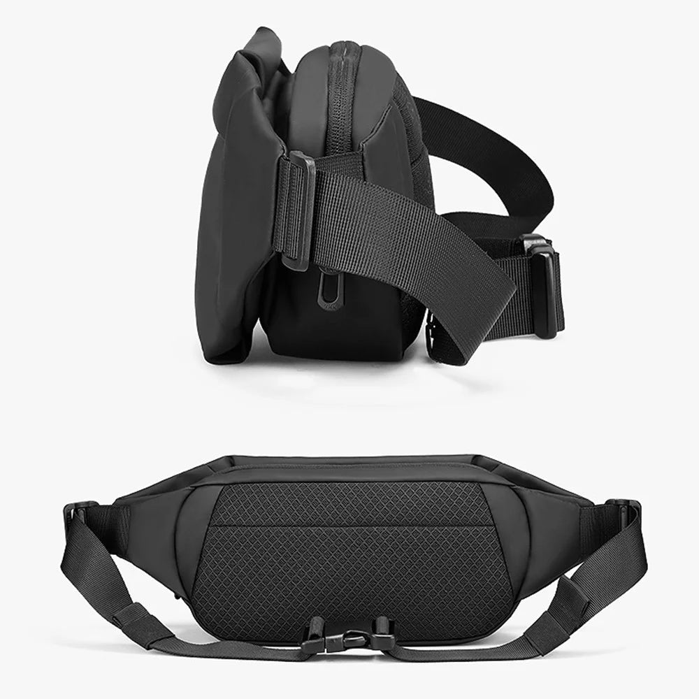 MARK RYDEN MR-7786 Stylish Casual Men Chest Bag Water-resistant Oxford Cloth Single Shoulder Crossbody Bag - 4